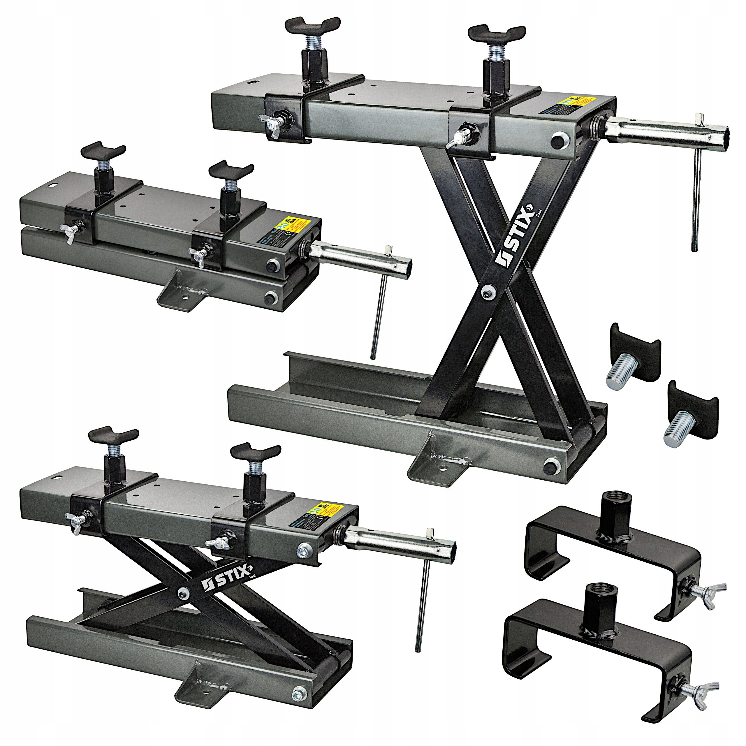 MOTORCYCLE MECHANICAL SCISSOR LIFT 500KG SCREW-ON STAND STIX