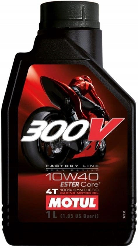 MOTORCYCLE OIL MOTUL 300V 4T 10W40 FACTORY LINE ROAD RACING 1L