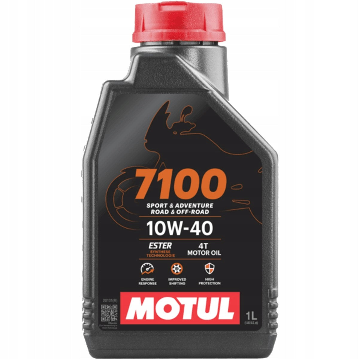 MOTORCYCLE OIL MOTUL 7100 4T 10W40 1L MA2 ESTER SYNTHETIC