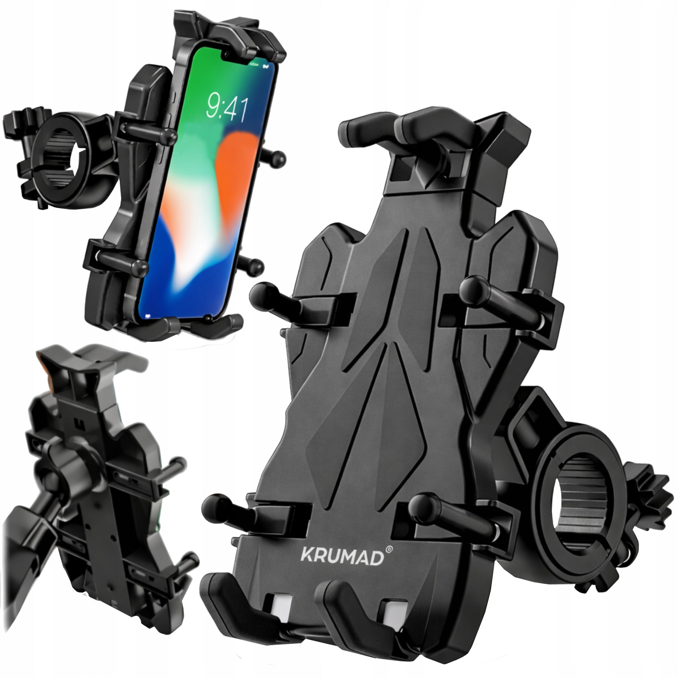 MOTORCYCLE PHONE BIKE HOLDER FOR SCOOTER BIKE STROLLER STRONG 360