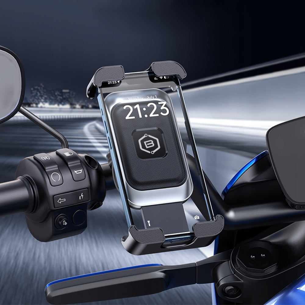 MOTORCYCLE PHONE BIKE HOLDER HANDLEBAR HOLDER SHOCKPROOF Manufacturer code Uchwyt rowerowy BV-02