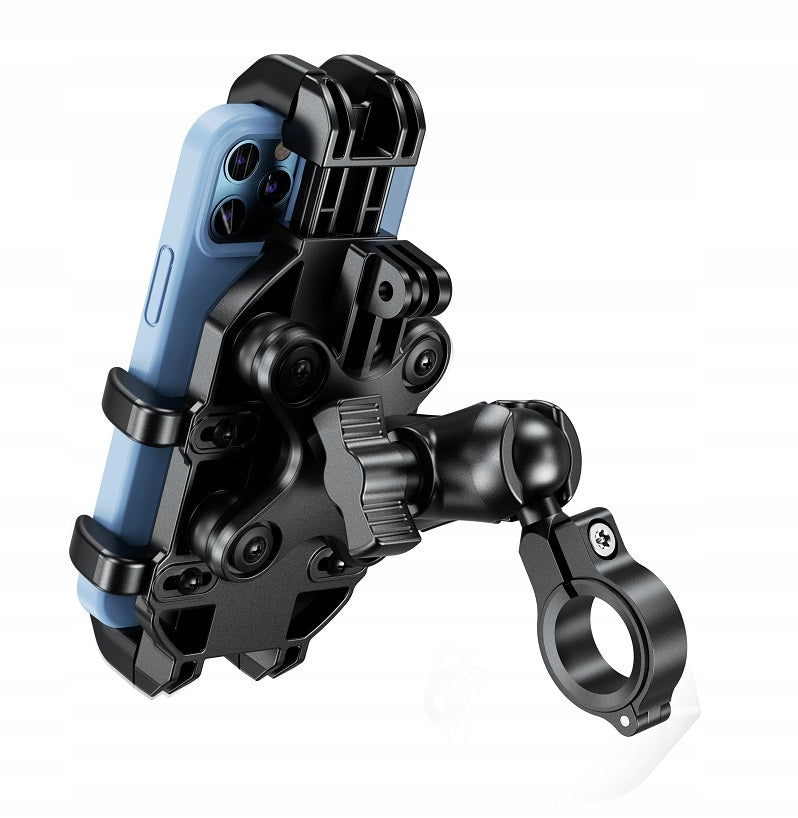 MOTORCYCLE PHONE HOLDER ANTI-VIBRATION SOLID STRONG Packaging status original