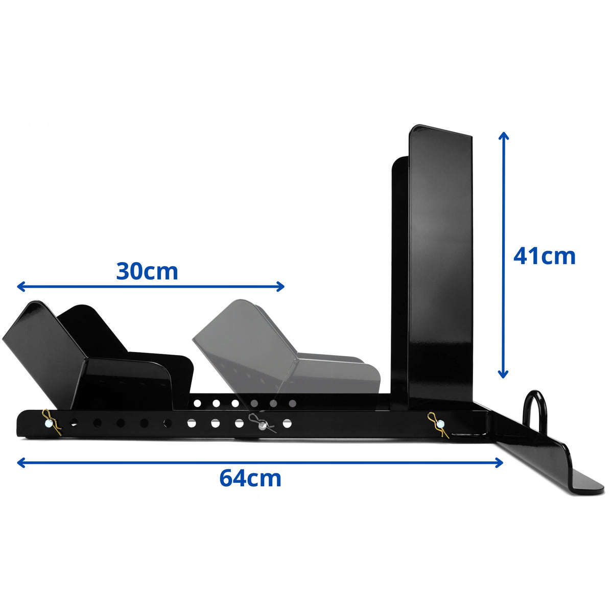 MOTORCYCLE RACK FOR TRANSPORTING TRAILER UNDER THE FRONT WITH HANDLE Packaging status original