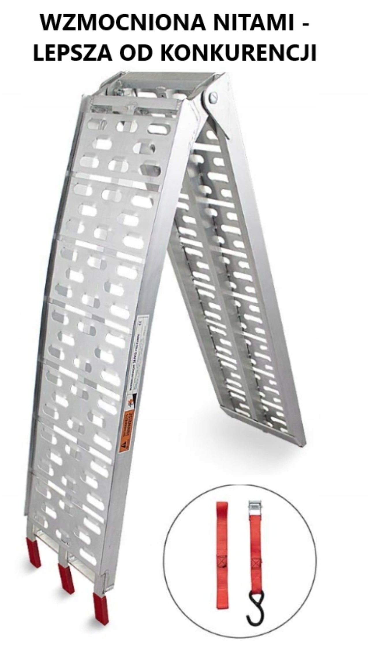MOTORCYCLE RAMP ALUMINUM FOLDING 340KG