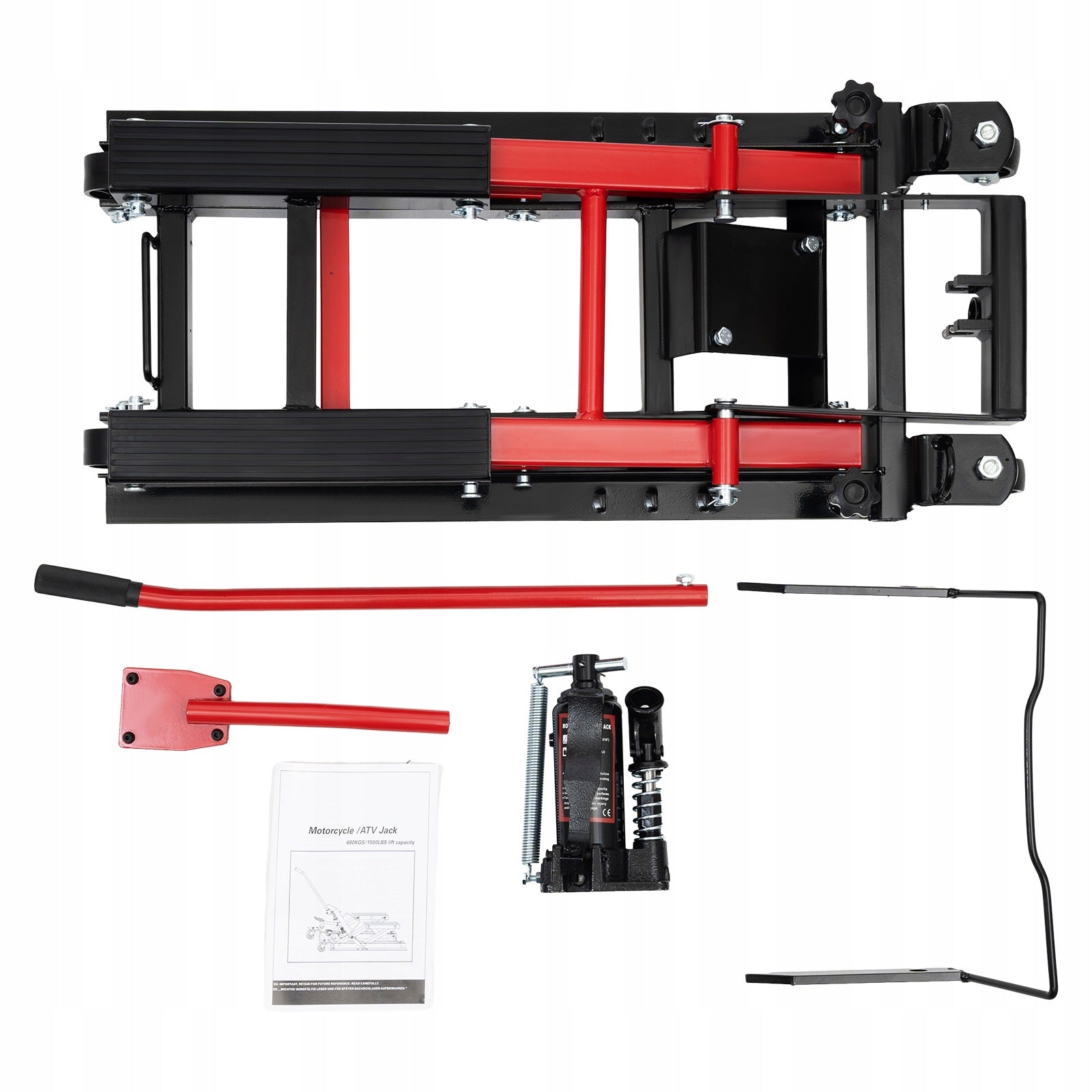 MOTORCYCLE REPAIR RACK HYDRAULIC MOTORCYCLE LIFT REPAIR STAND 680KG Manufacturer code OT-ZMWHY-1604