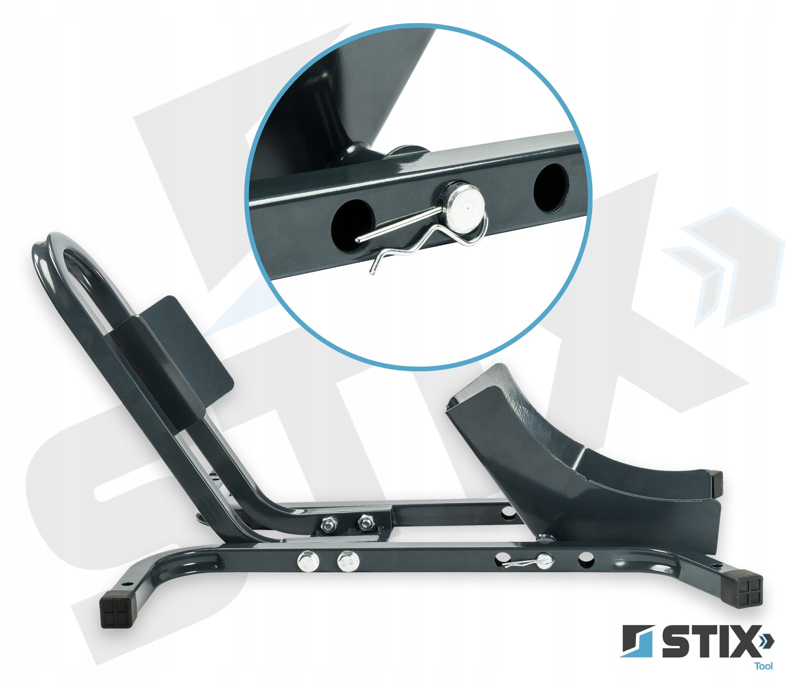 MOTORCYCLE STAND FOR FRONT WHEEL FROM 15 TO 21 INCHES 500 KG SPK-04 STIX Lifting capacity 500 kg