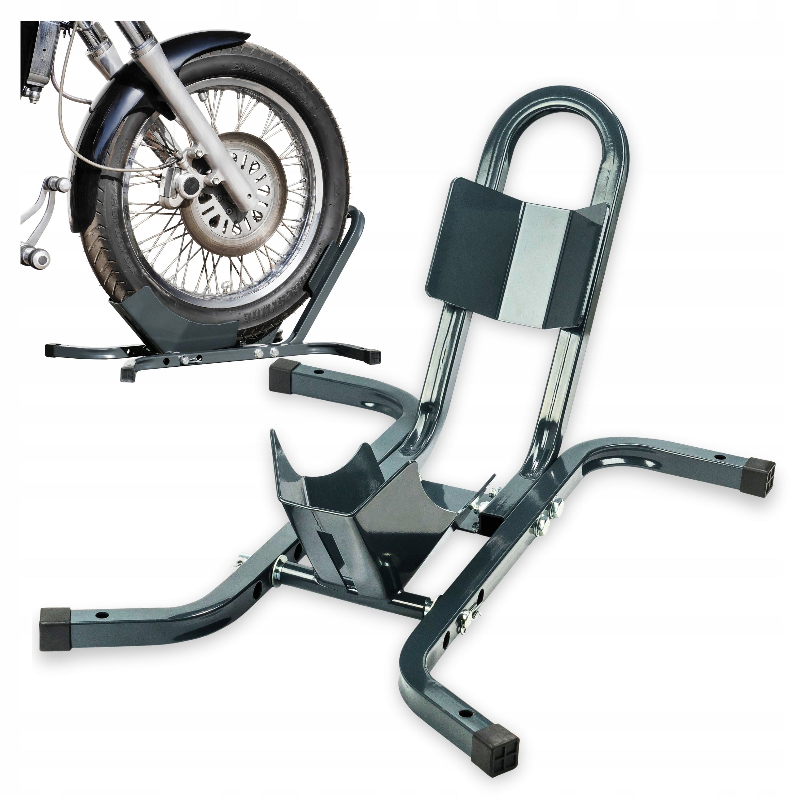 MOTORCYCLE STAND FOR FRONT WHEEL FROM 15 TO 21 INCHES 500 KG SPK-04 STIX