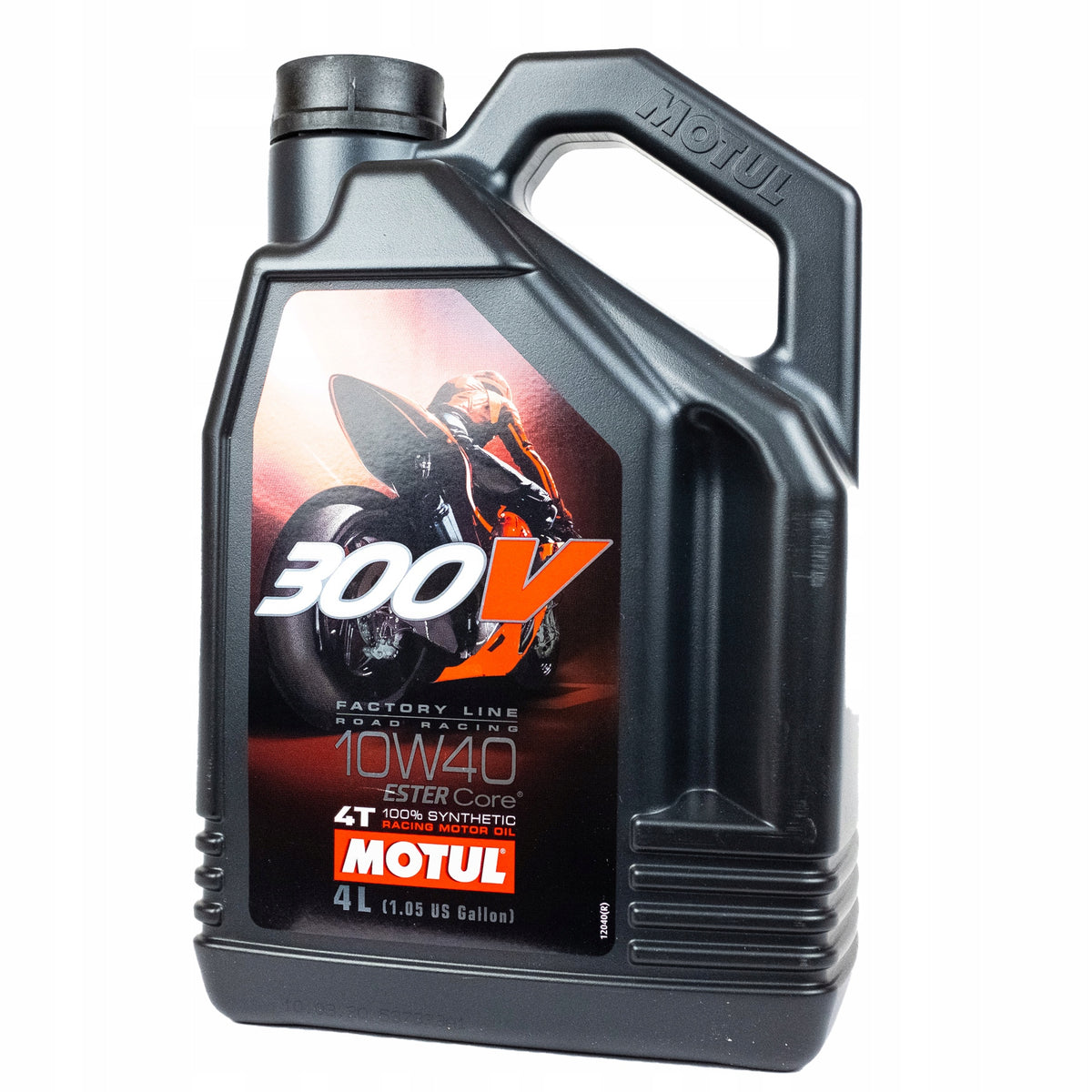 MOTUL 300V 4T 10W40 4L FACTORY LINE ROAD RACING MOTORCYCLE OIL Manufacturer code 104121
