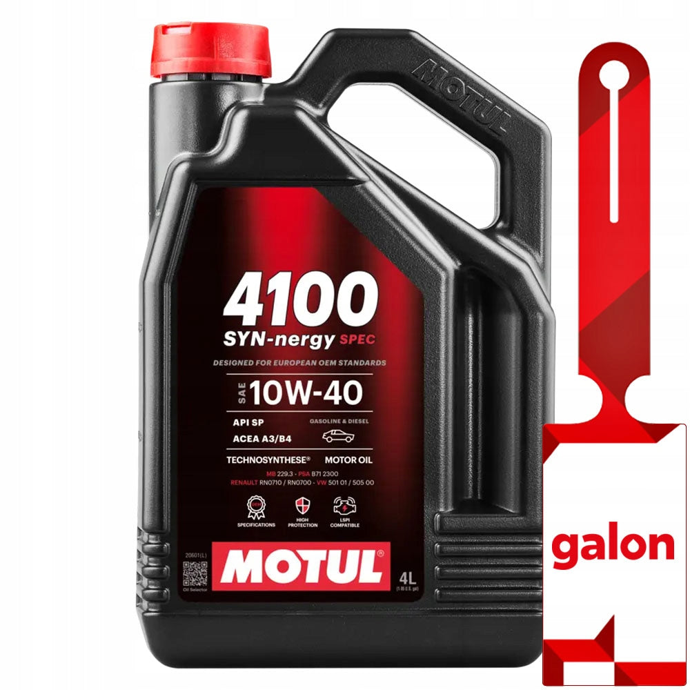MOTUL 4100 Syn-Nergy Spec 10w40 4L - engine oil