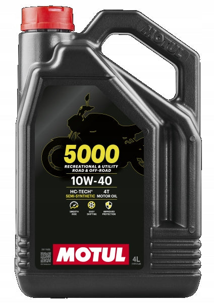 MOTUL 5000 10W40 4T 4L ORIGINAL Manufacturer code 3374650246987