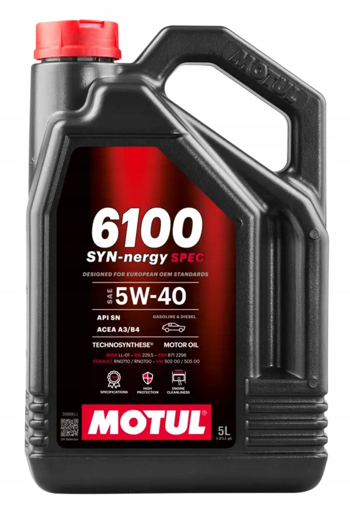 MOTUL 5W40 5L 6100 SYNTHETIC