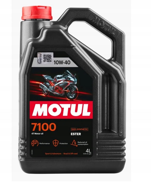 MOTUL 7100 10W-40 4T 4L Packaging status original
