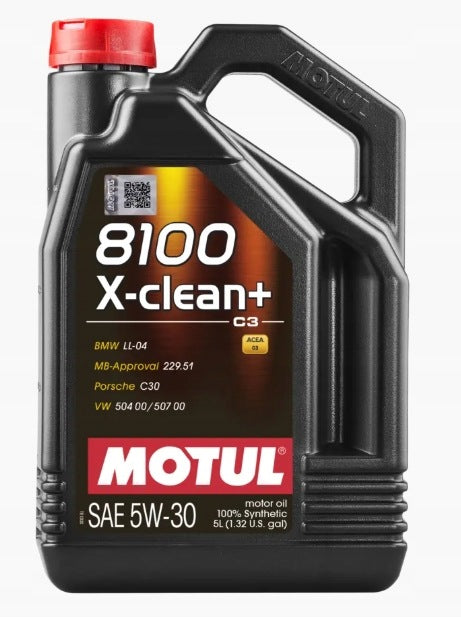 MOTUL 8100 X-CLEAN+ 5W30 C3 5L