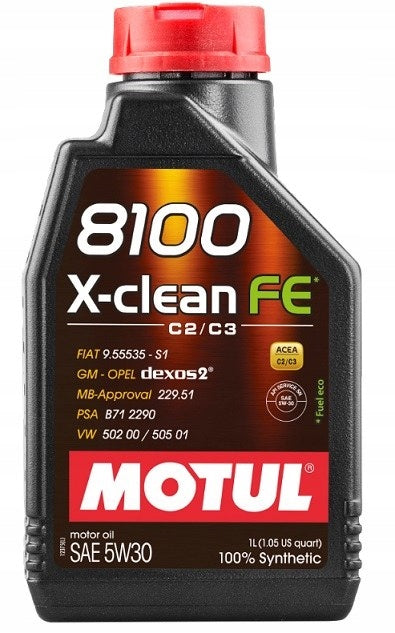 MOTUL 8100 X-CLEAN FE 5W30 - 1L