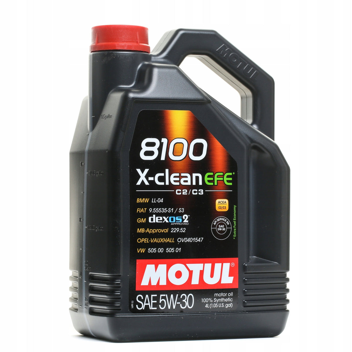 MOTUL 8100 X-clean 5W30 EFE 4L + hanger
