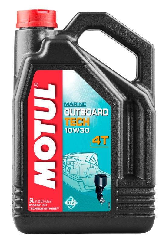MOTUL Outboard Tech 4T 10W30 5L Oil For Outboard Engines