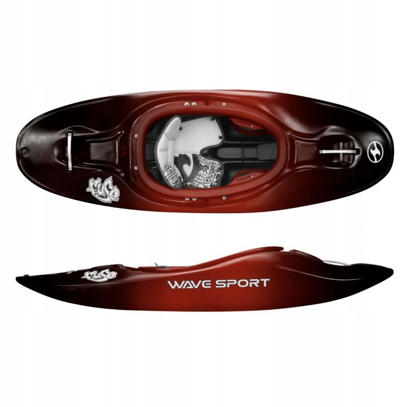 MOUNTAIN KAYAK FREE STYLE FUSE 35 WHITEWATER WAVE