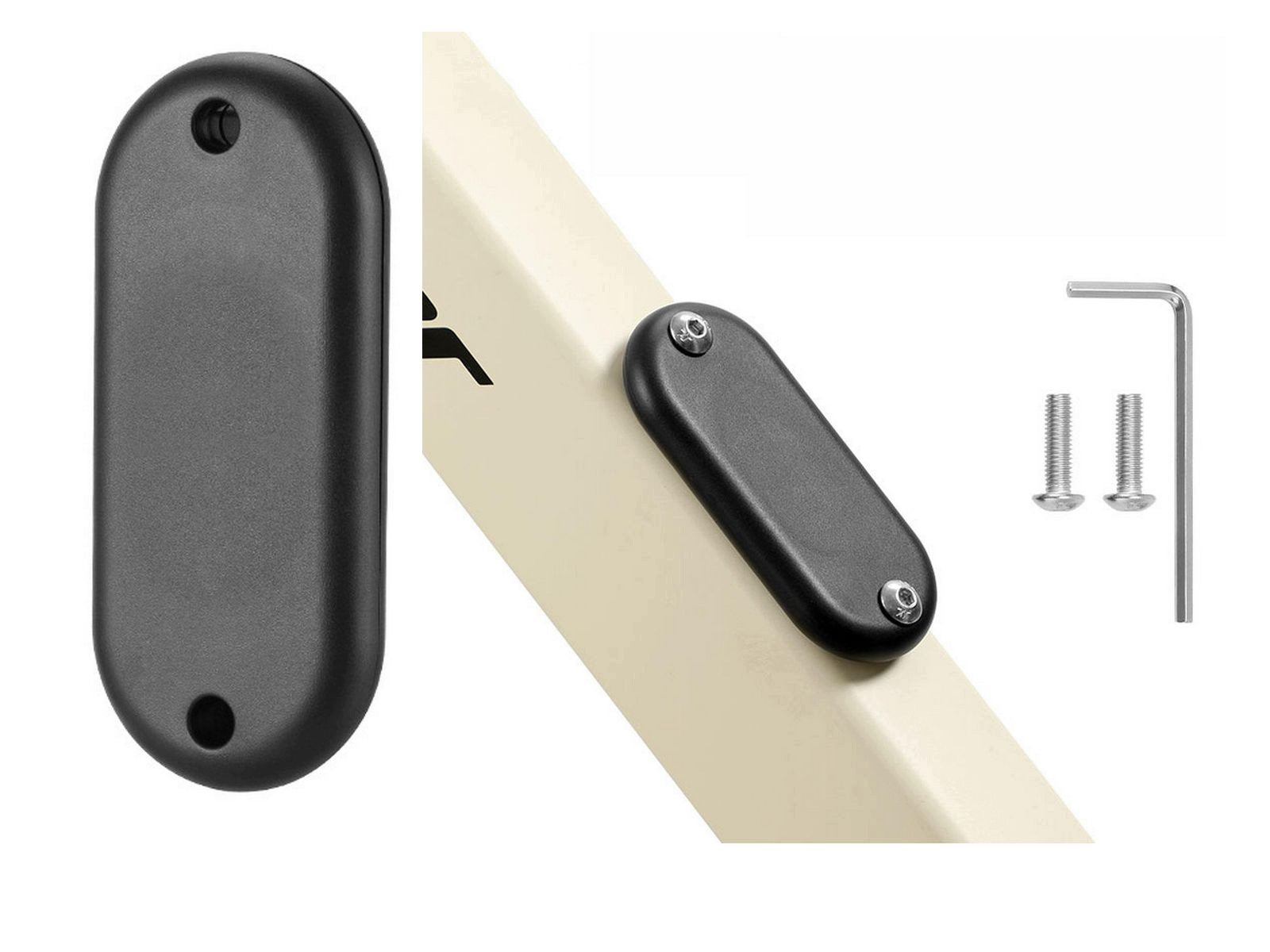 MOUNTED ON THE XIAOMI TAG LOCATOR UNDER THE BICYCLE WATER BOTTLE HOLDER
