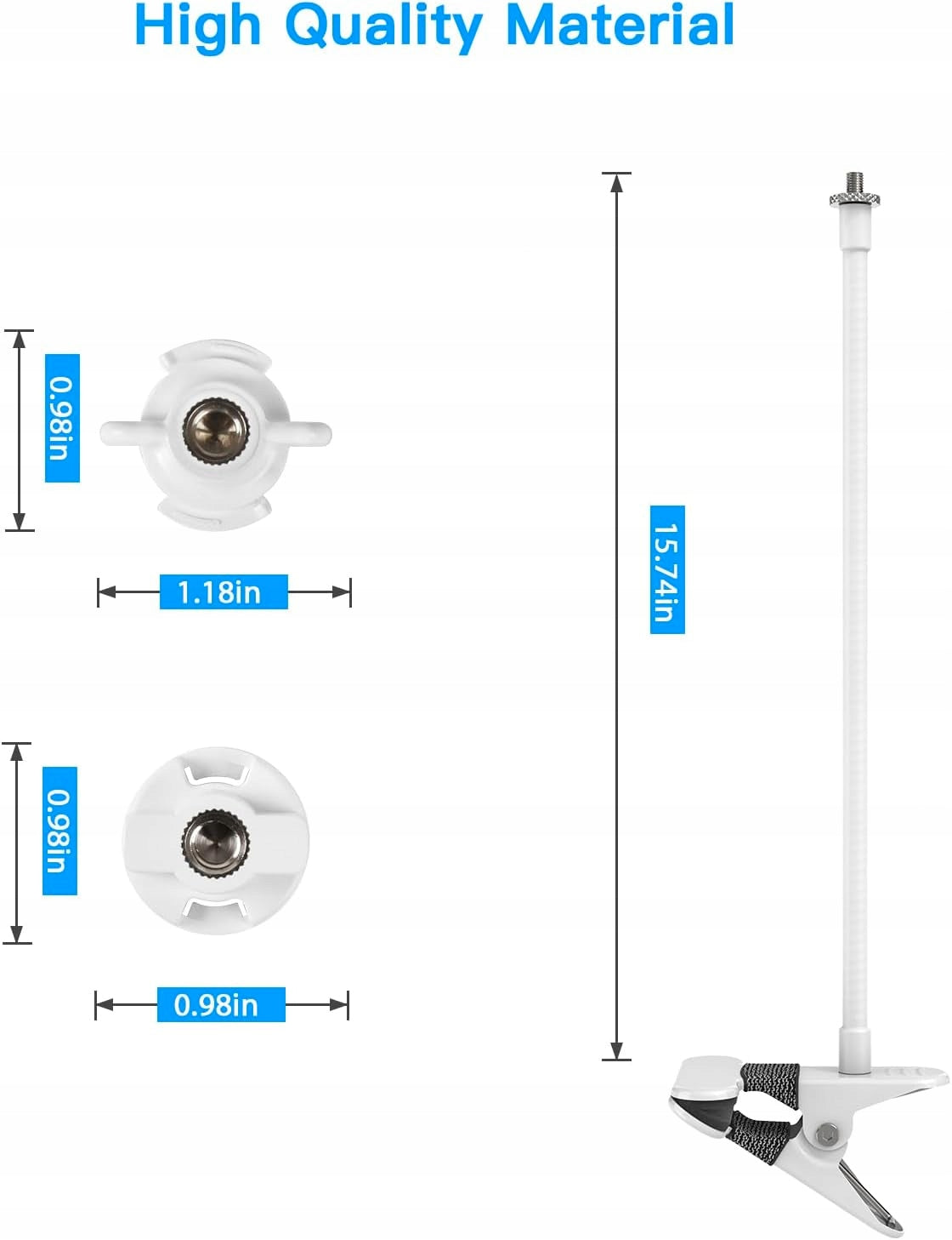MOUNTING BRACKET FOR ELECTRONIC NANNY AND MONITORS WITH THREAD 1 4 Brand Hello Baby