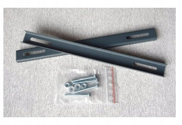 MOUNTING BRACKETS FOR LETTERBOX 217mm Anthracite Set Cheap Solid Brand BERNARDINIO