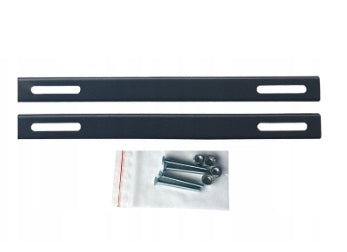 MOUNTING BRACKETS FOR LETTERBOX 217mm Anthracite Set Cheap Solid Manufacturer code Uchwyty do skrzynki na listy