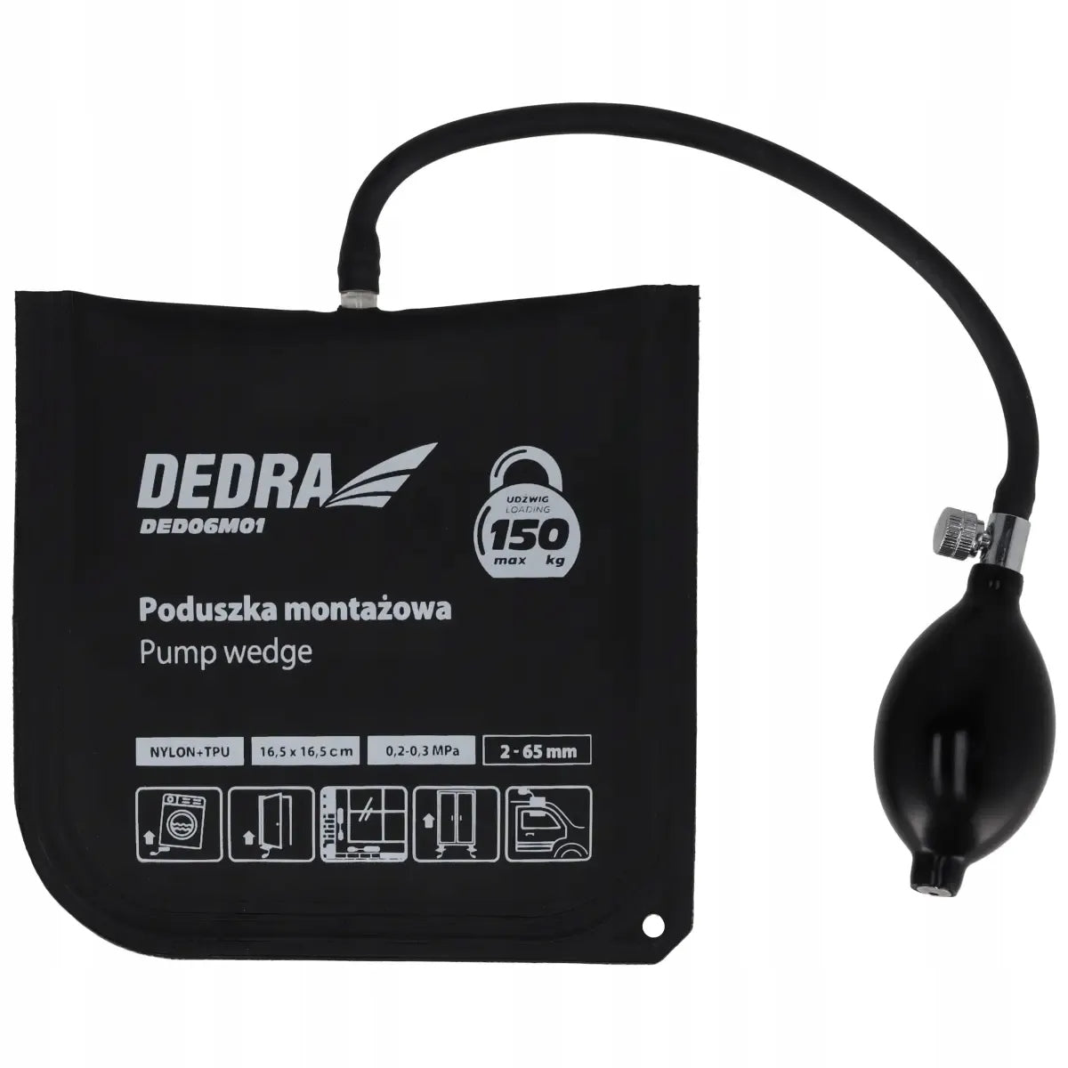 MOUNTING CUSHION 16.5*165CM LIFTING CAPACITY UP TO 150KG DED06M01 DEDRA Manufacturer code DED06M01