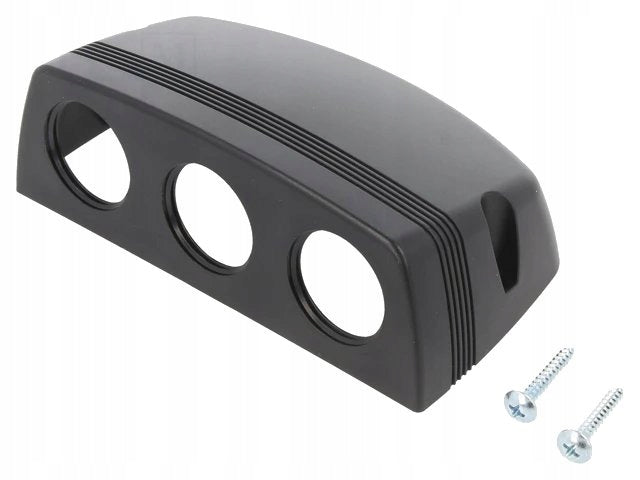 MOUNTING HOUSING Panel Frame Cigarette Lighter Socket USB Tripod Voltmeter