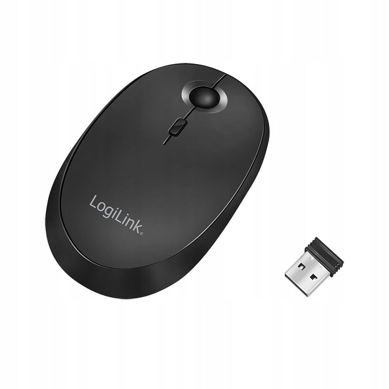 MOUSE Bluetooth Rechargeable Wireless 2.4GHz USB-C 1600 DPI LogiLink Packaging status original