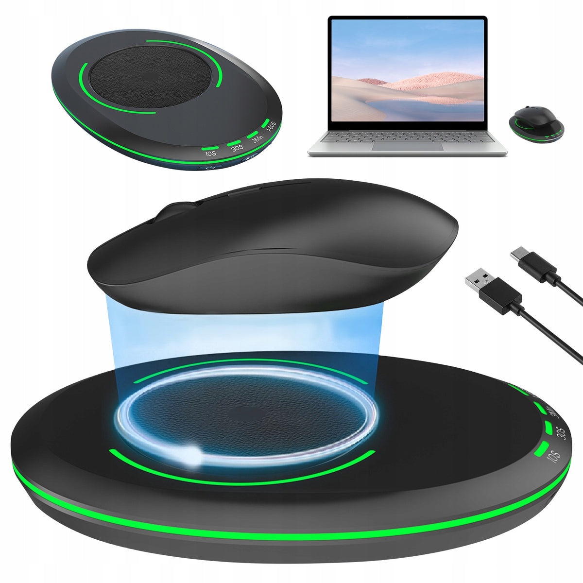 MOUSE JIGGLER MOVER DRIVERLESS USB TYPE-C WITH ADJUSTABLE INTERVAL