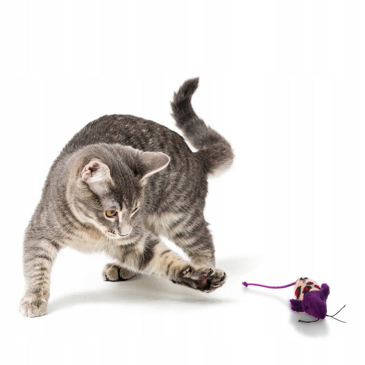 MOUSE PLUSH WITH CATNIP CAT TOY FOR HUNTING