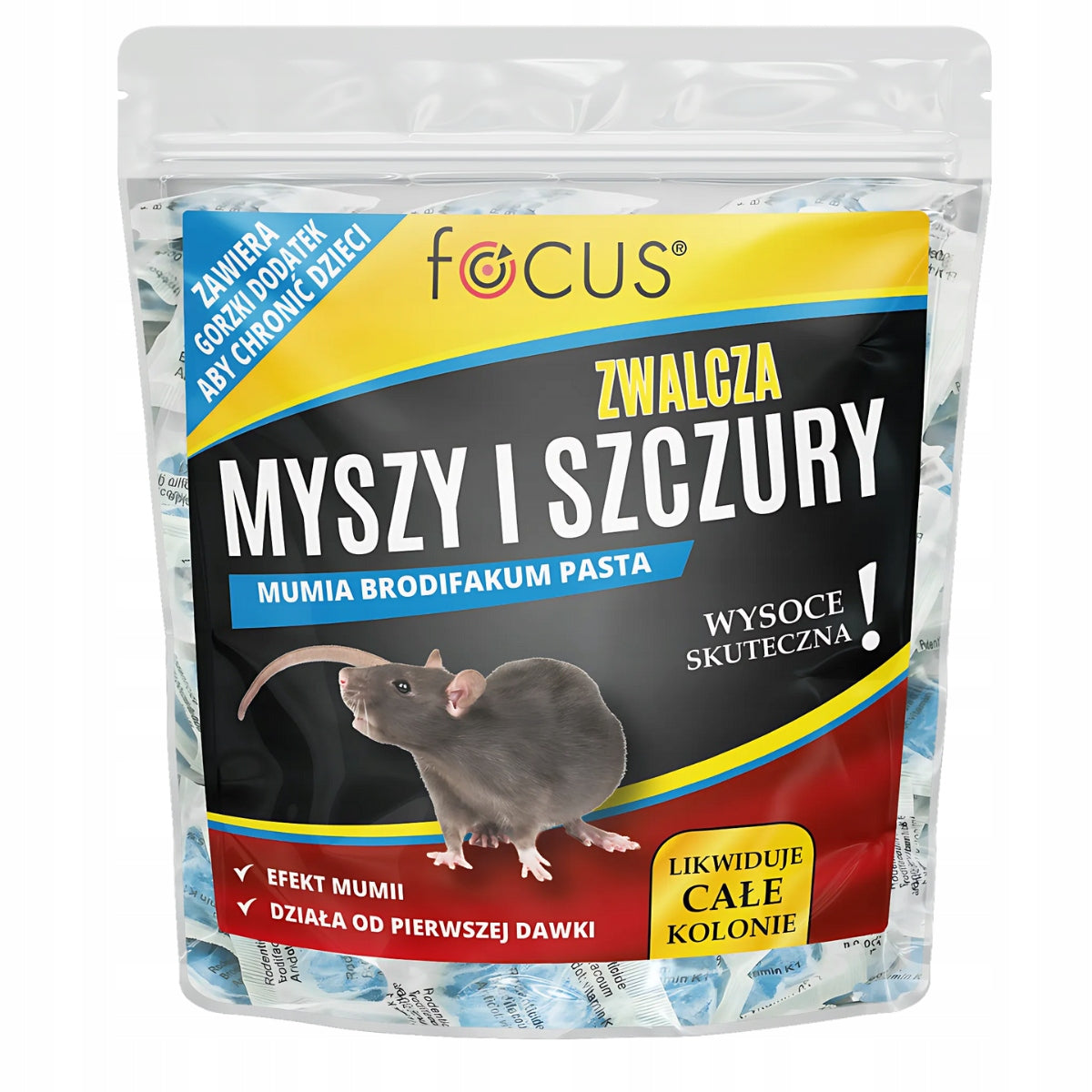 MOUSE POISON RODENT RATS 1KG PASTE POISON BRODIFACOUM EFFECTIVE Manufacturer code TRUTKA TRUCIZNA PASTA NA MYSZY SZCZURY 1 KG