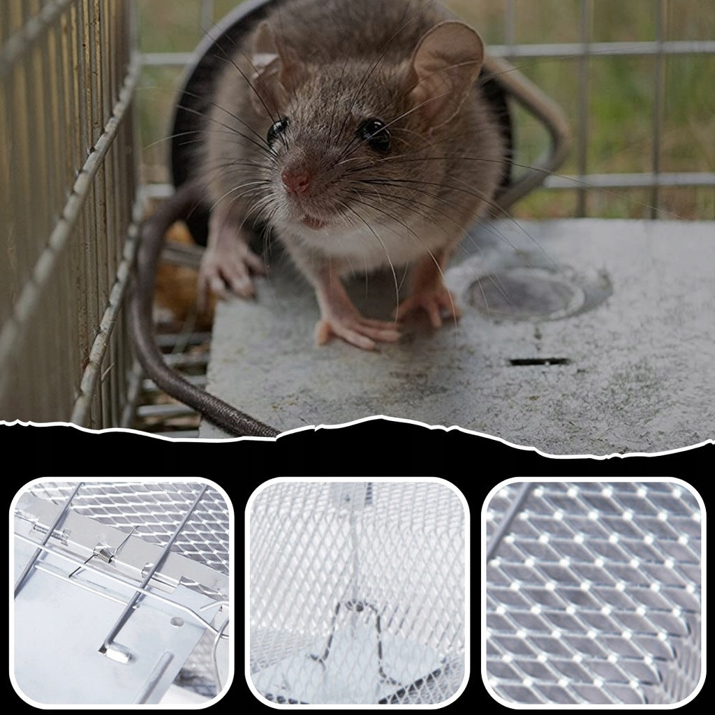 MOUSE RAT TRAP LIVETRAP XXL MARTENS PAW HUMANITARIAN RODENTS 41cm Brand 100
