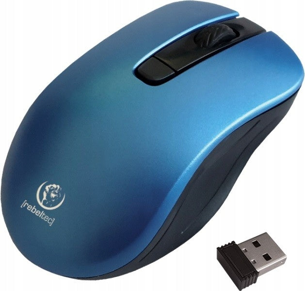 MOUSE REBELTEC STAR BLUE WIRELESS USB