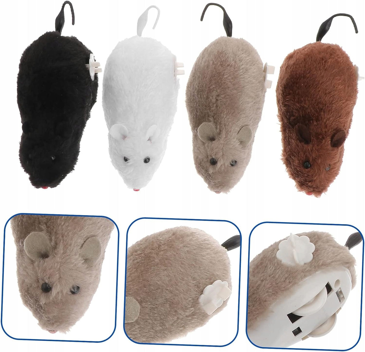 MOUSE WIND-UP TOY FOR CAT DOG MOUSE ESCAPES Manufacturer code 9556