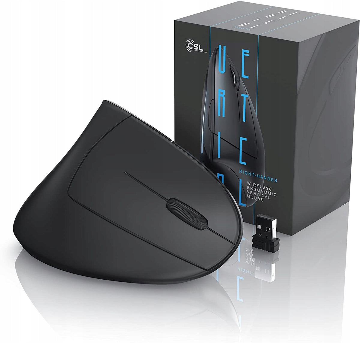 MOUSE WIRELESS ERGONOMIC MOUSE CSL