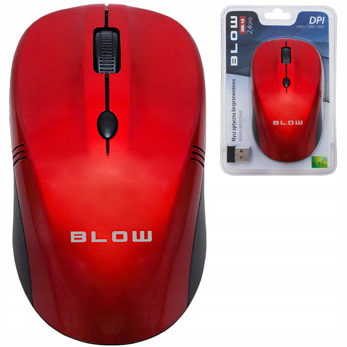 MOUSE WIRELESS MOUSE FOR LAPTOP COMPUTER ADAPTER USB 2.4 GHz KIT