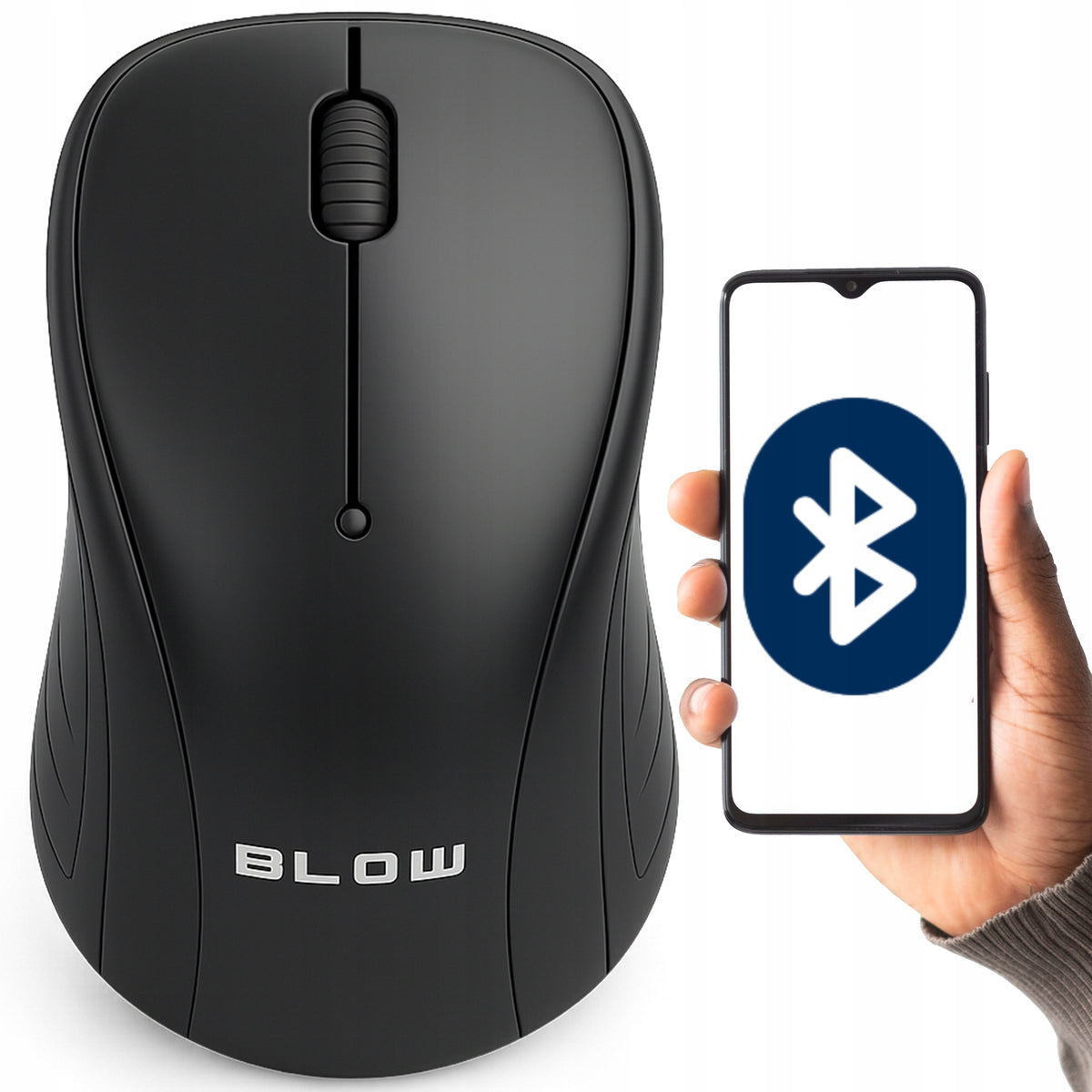 MOUSE WIRELESS OPTICAL MOUSE QUIET LIGHT BLUETOOTH