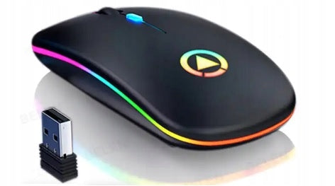 MOUSE WIRELESS SILENT OPTICAL LED