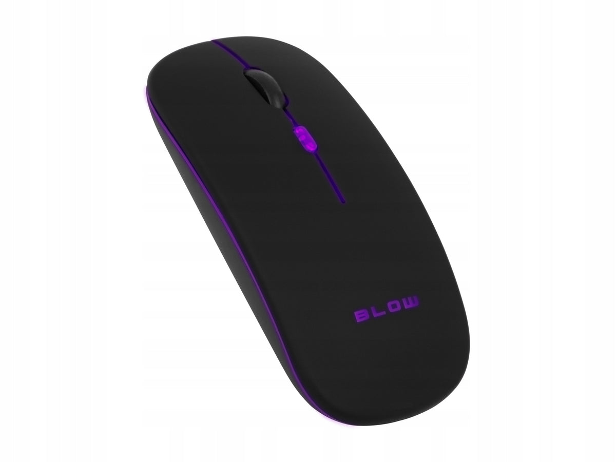 MOUSE WIRELESS SLIM OPTICAL COMPUTER USB PC LAPTOP BLACK Packaging status original