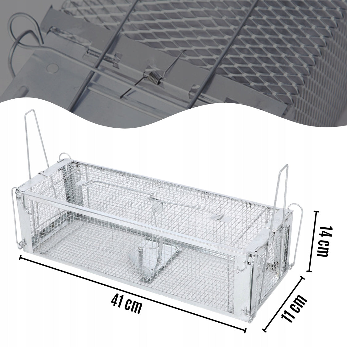 MOUSETRAP, MARTENS, RATTS, RODENTS, EFFECTIVE HEATTRAP, GALVANIZED Brand no brand
