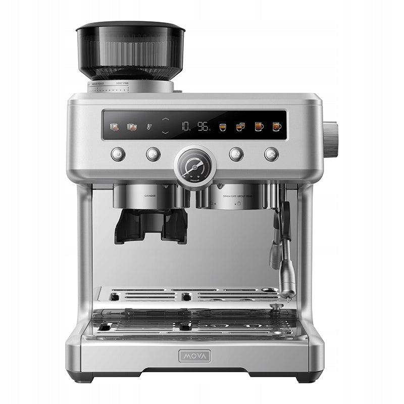 MOVA S20 Pro Pressure Coffee Maker 20 Bars Foaming Milk Silver Manufacturer code 010705AA000025
