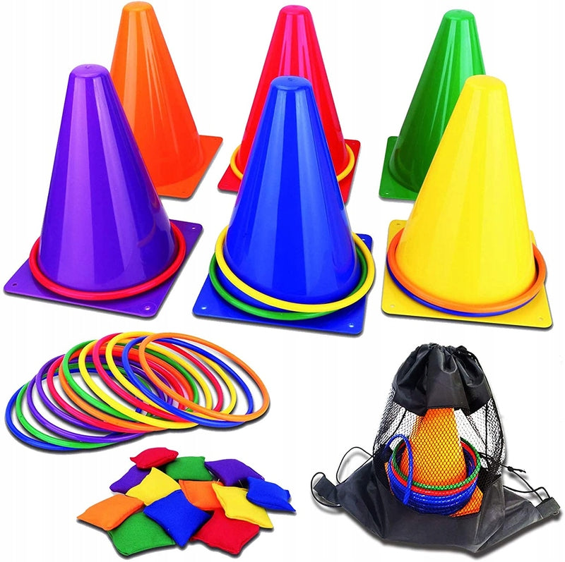 MOVEMENT GAME SET OF TRAINING CONES BEANS HOOPS Manufacturer code HM328669 / YH001