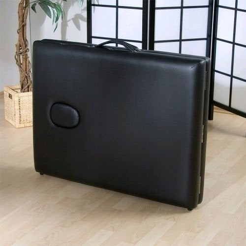 MOVIT BRANDED MASSAGE BED BLACK + TABLE BAG Kind folding table