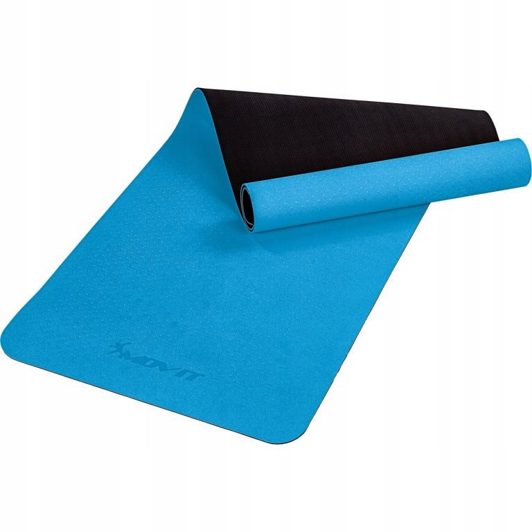 MOVIT Yoga Exercise Mat, 190 x 60 cm, Light Blue