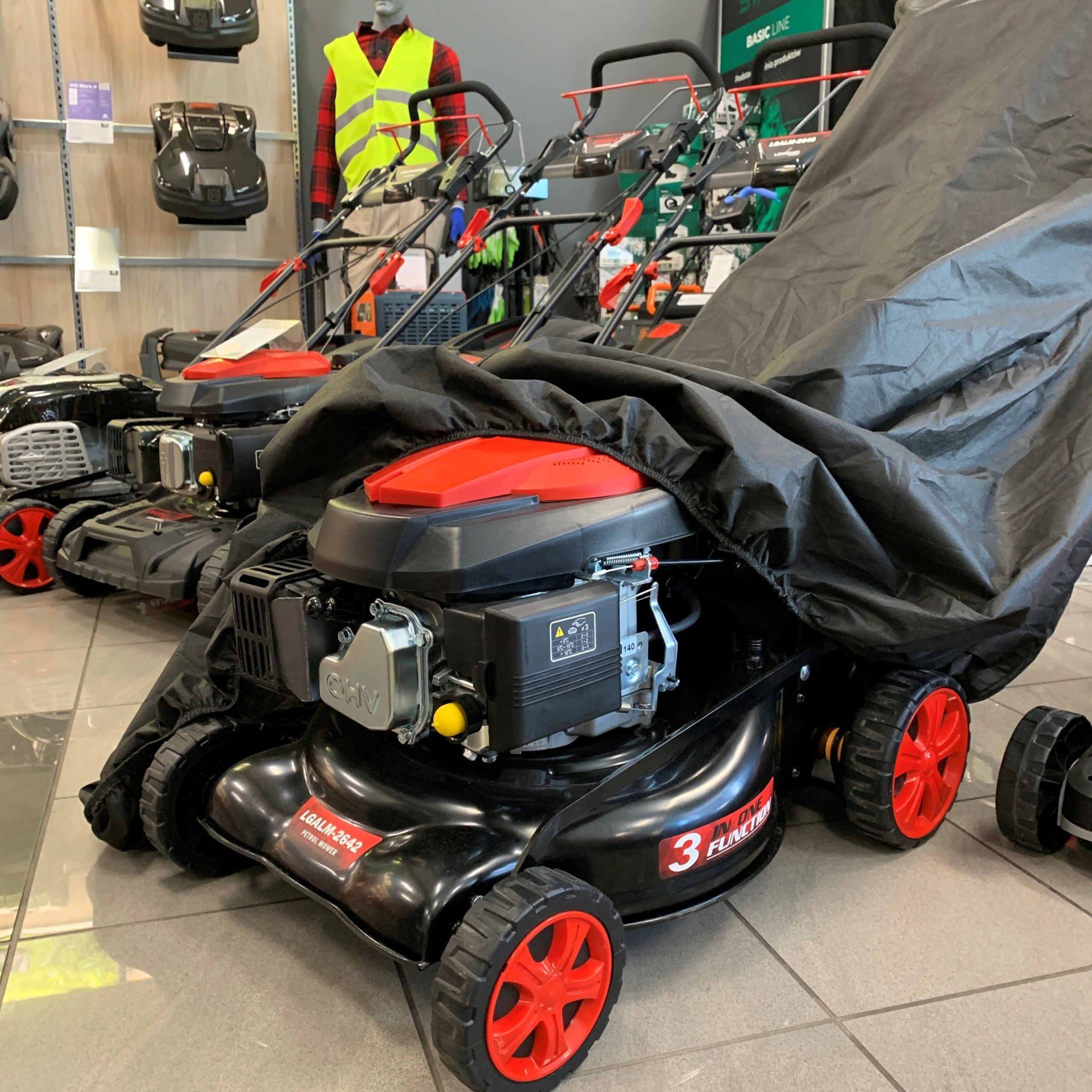 MOWER COVER LARGE UNIVERSAL PROTECTIVE FROM 42 TO 58 CM WITH ELASTIC BAND Manufacturer code 5903754420726