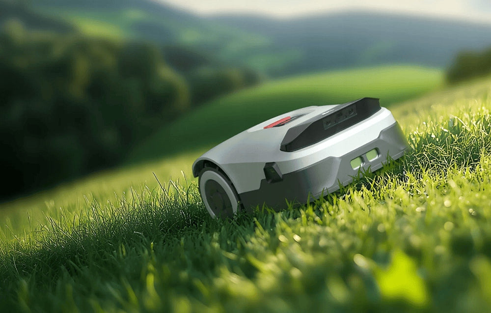MOWING ROBOT WITHOUT CABLE 3600m2 AI 4 CAMERAS 10Ah GPS RTK ANTHBOT GENIE3000 Series GPS RTK WIFI bez kabli