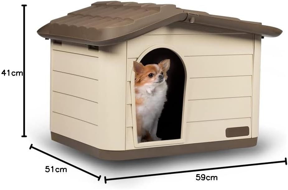 MP Bergamo Princess Rabbit Dog Cat Booth 41x51x59 cm Mocha Manufacturer code 02304