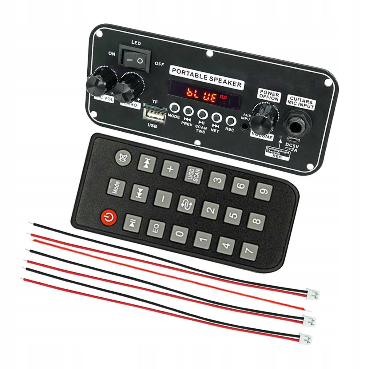 MP3 Bluetooth Decoder Board Dual Decoding High Performance Premium silicone