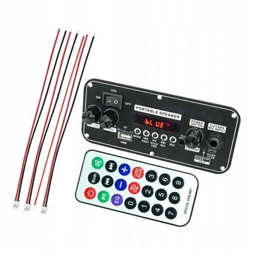 MP3 Bluetooth Decoder Board Dual Decoding Premium Membrane with High Product weight with unit packaging 0.193 kg