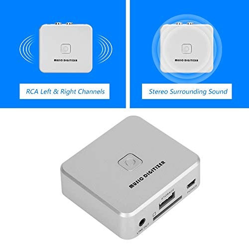 MP3 SOUND RECORDER DIGITIZER ANALOG MUSIC USB SD 128 KBPS Model A1
